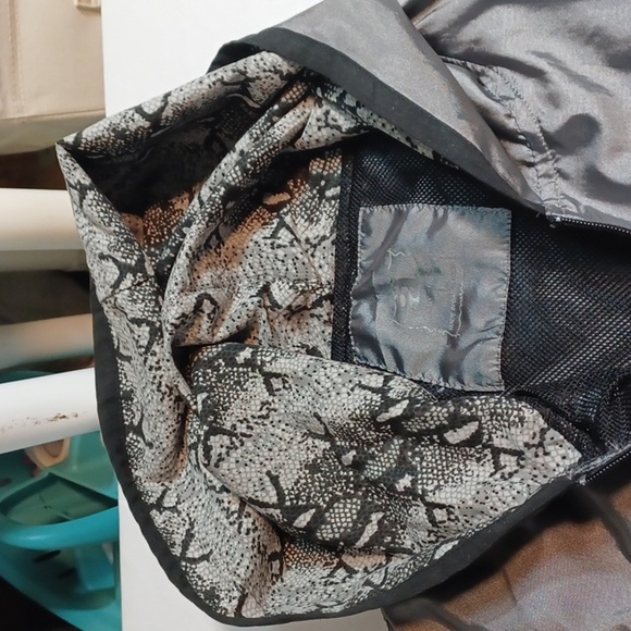 Actology Metallic Gray Hooded Jacket NWT Dillard's XL - Picture 9 of 11